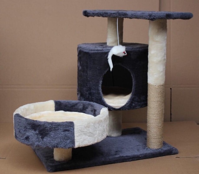 Nhà cây cho mèo -cat tree(6 màu sẵn)