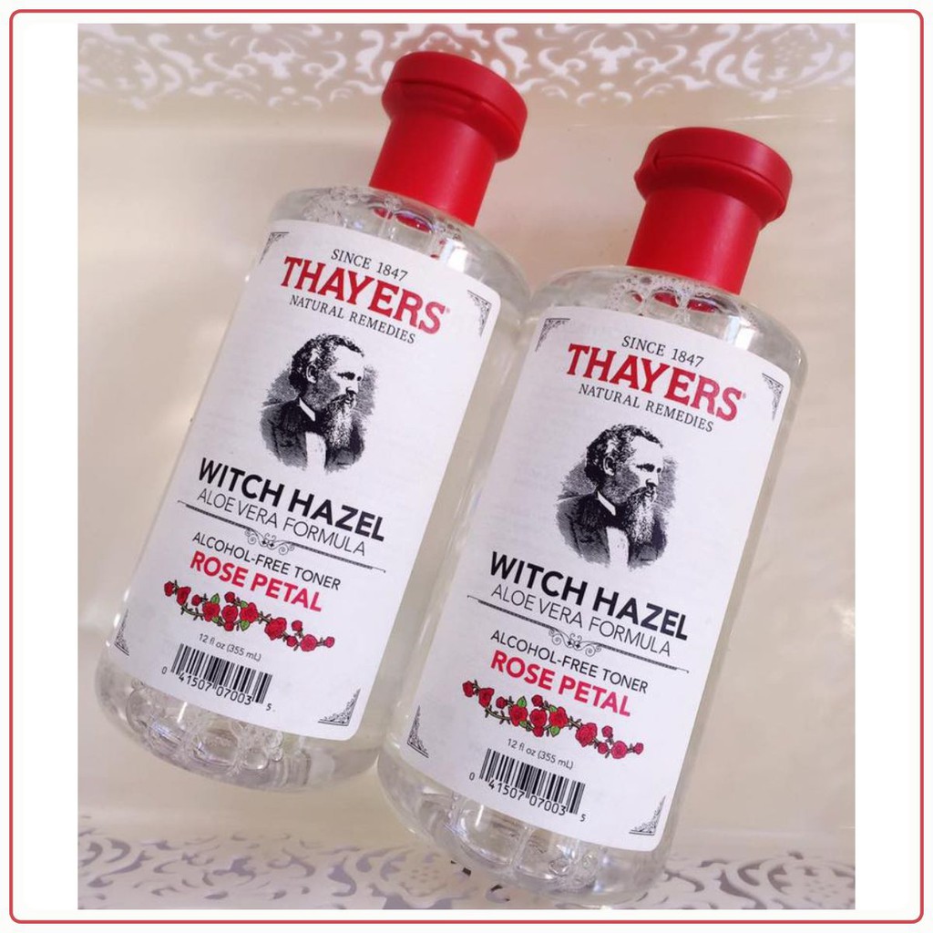 TONERS / Hoa Hồng Thayer Alcohol Free Witch Hazel 335ML
