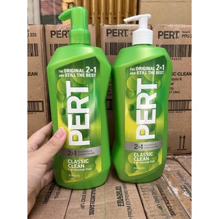 DẦU GỘI XẢ 2IN1 PERT CLASSIC CLEAN 1 LÍT NHẬP MỸ