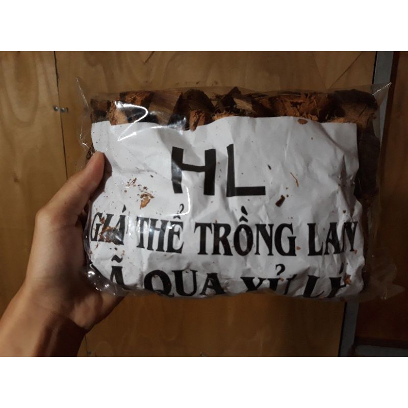 Vỏ Sơ Dừa Nguyên Miếng Đã Qua Xử Lý Giá Thể Trồng Lan Và Hoa Kiểng