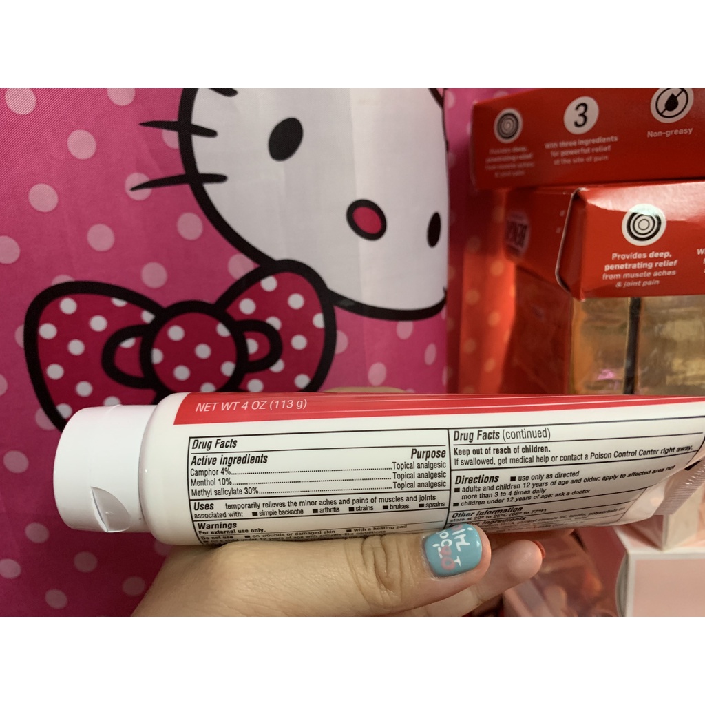 Mẫu Mới Kem Xoa Bóp Ultra Strength Bengay 113g