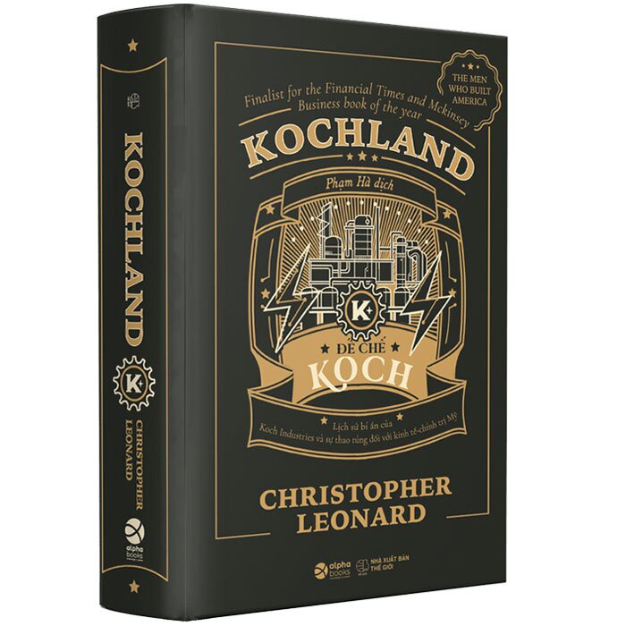 [Mã BMLTA50 giảm 10% đơn 99K] Sách - Kochland - Đế Chế Koch 499K