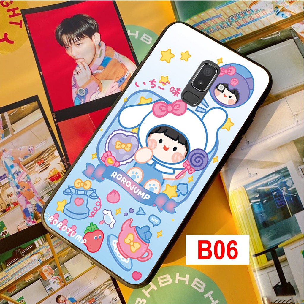 ỐP LƯNG SAMSUNG J6/J6 PLUS/J8/J8 PLUS ĐẸP HINNHF CÔ GÁI TÓC NGẮN SIÊU CUTE