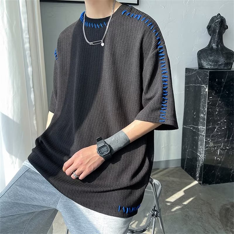 Áo phông nam nữ Hàn Quốc áo thun nam nữ thời trang vải thun trơn màu rắn t -shirt bigsize trắng cổ tròn áo sơ mi