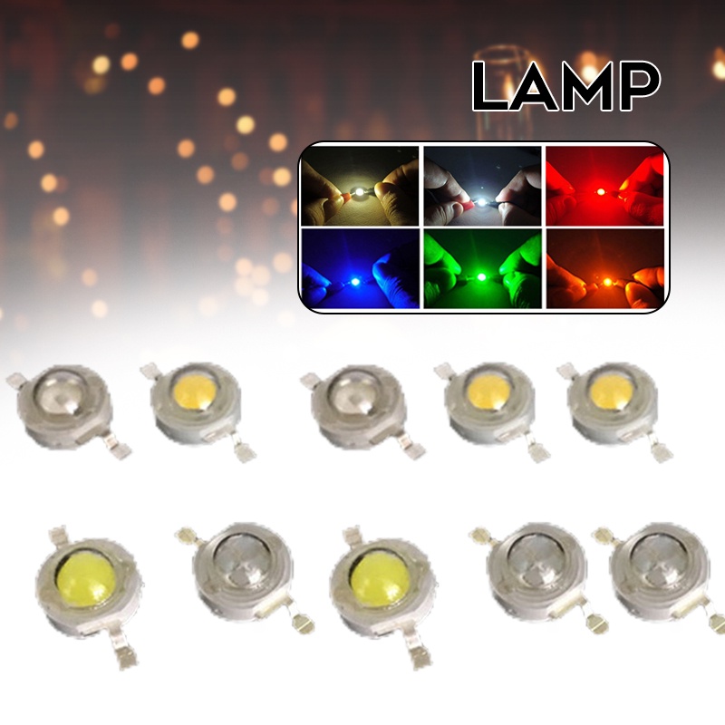 Set 10 bóng đèn LED mini công suất cao an toàn tiện dụng