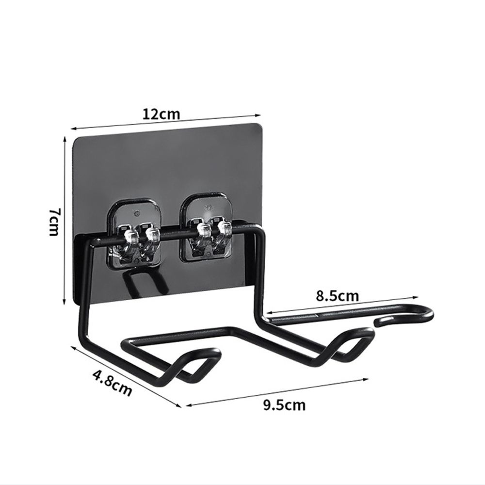 Giá treo máy sấy tóc gắn tường sức chứa lớn chống ẩm không cần đục lỗ