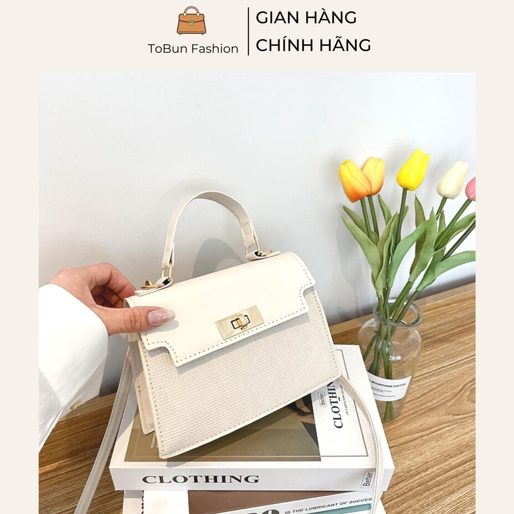 Túi xách nữ đẹp Tobun Fashion chất liệu da PU phong cách Hàn Quốc TX03