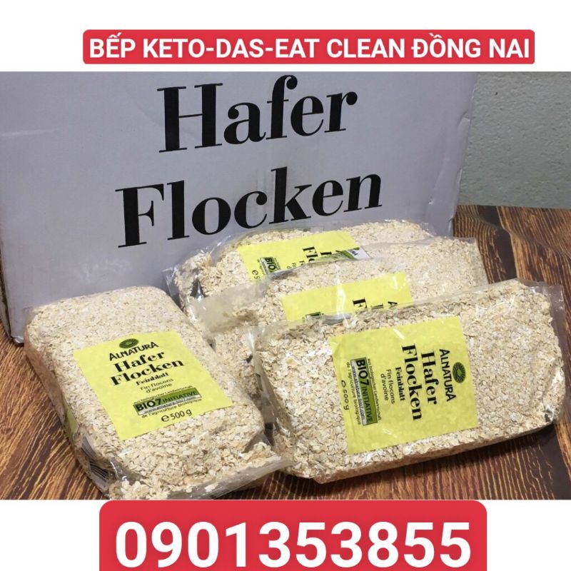 1KG YẾN MẠCH TƯƠI CÁN VỠ/CÁN DẸT ĂN HEALTHYGIẢM CÂN