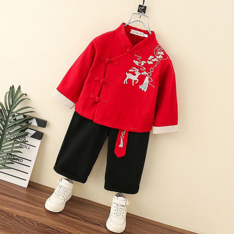 Hàng Mới Về Bộ Hán Phục 22 Món Phong Cách Trung Hoa Cổ Điển Cho Bé Trai