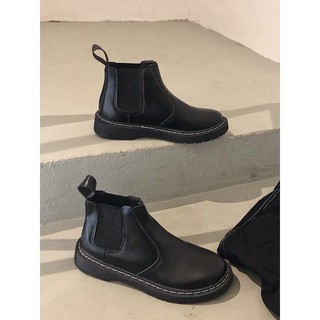 Boot đen nữ cổ điển phong cách Hàn Quốc