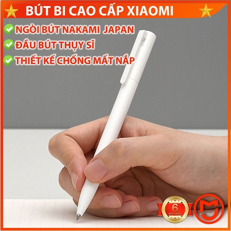 Bút bi cao cấp Xiaomi, thiết kế thông minh, ngòi bút