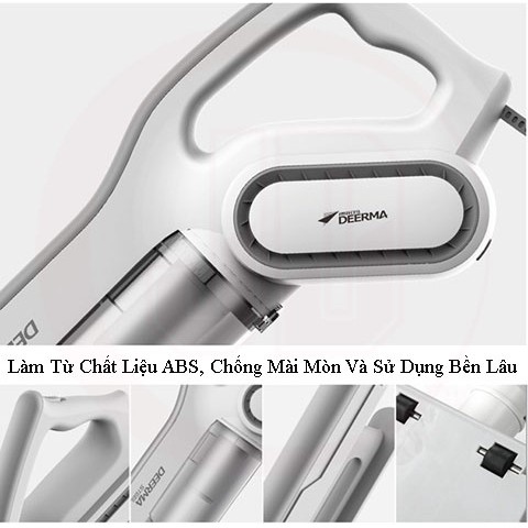 Máy Bụi Gia Đình Cầm Tay 2 Trong 1 Deerma DX700 Công Suất Lớn 600W