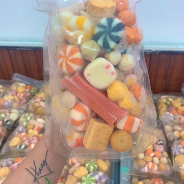 VIÊN CHIÊN THẢ LẨU MIX MALAY 500GR