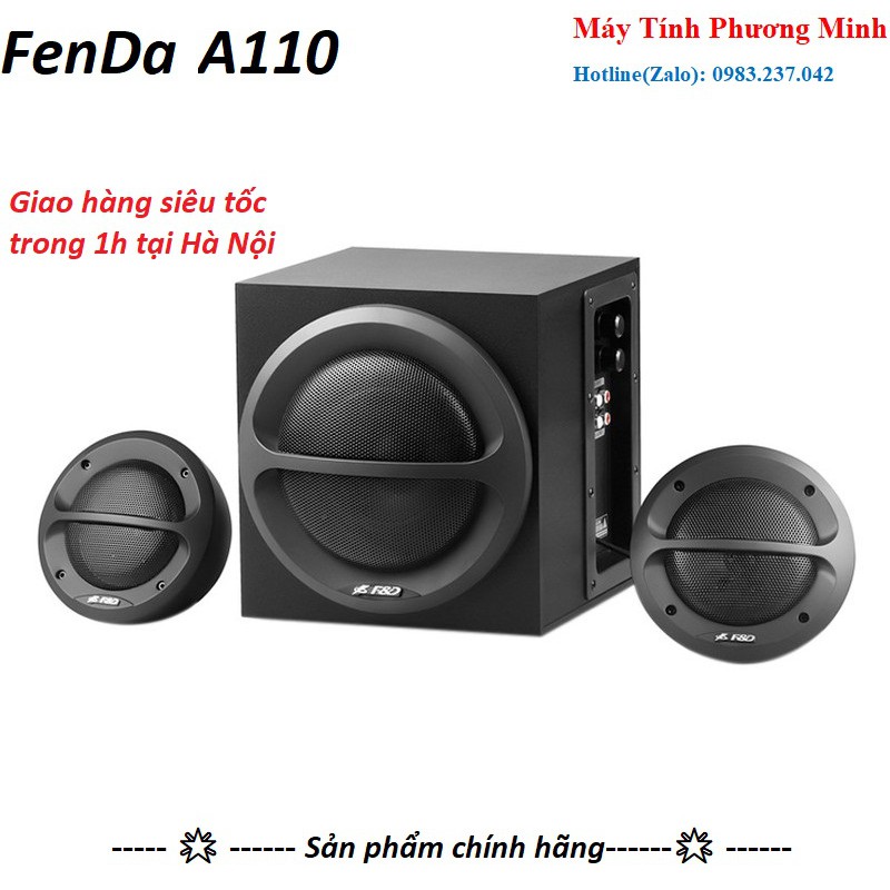 Loa Vi tính Fenda A110 - F202 2.1 nghe cực hay - Cam kết hàng Chính Hãng bảo hành 12 tháng