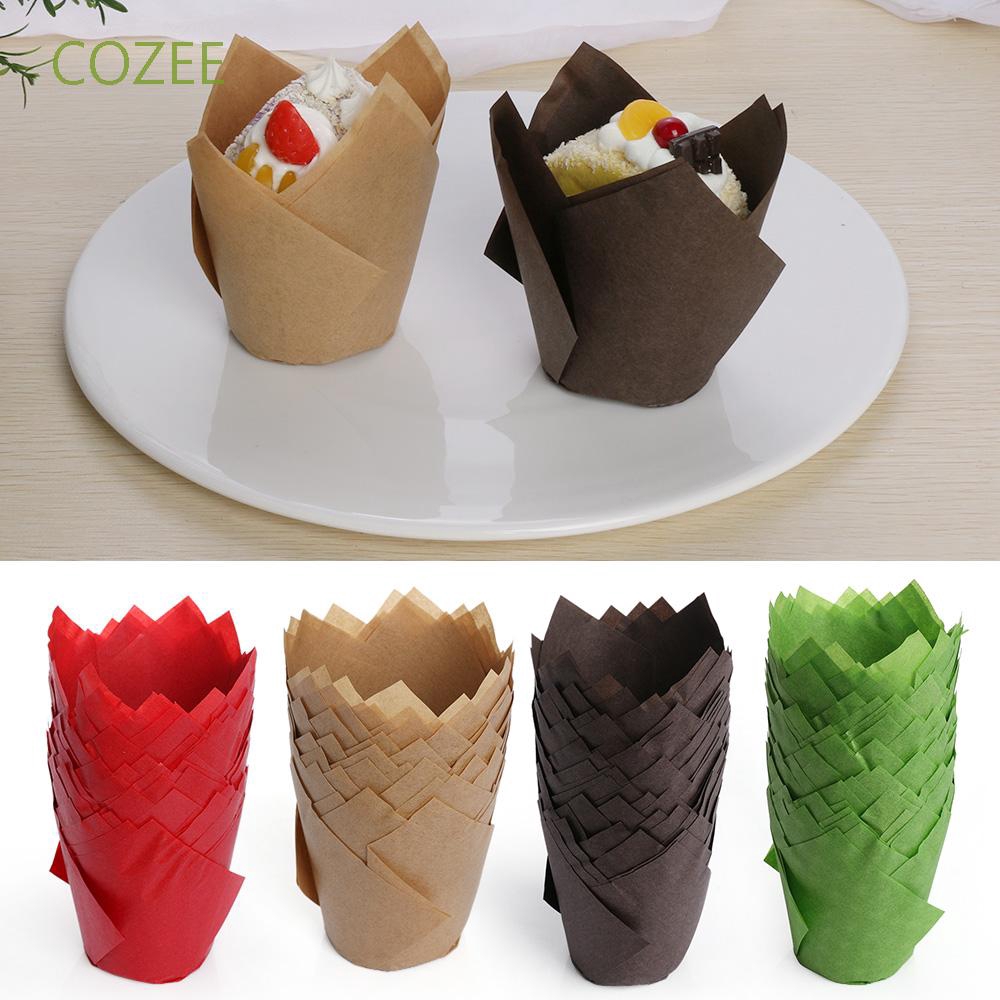 Set 50 Cốc Giấy Đựng Bánh Muffin
