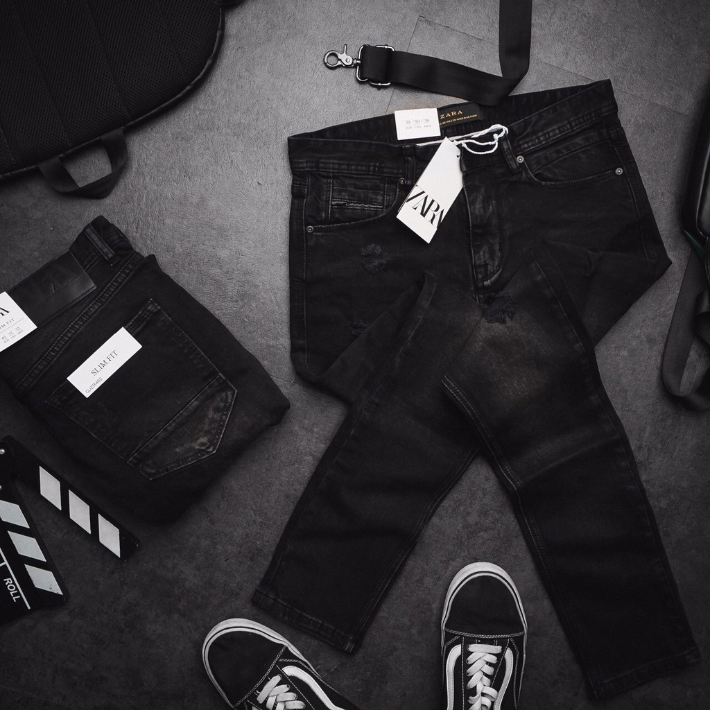 QUẦN JEAN NAM ZA RA CAO CẤP SKINNY ÔM | BigBuy360 - bigbuy360.vn