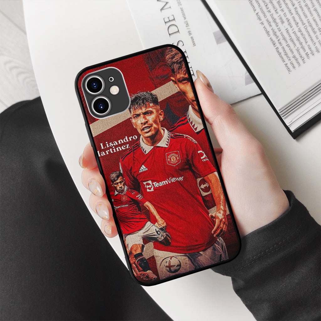 Ốp lưng lisandro martinez sút banh collage pro 13 11 12 promax 7 8 plus xs X Xr  ART20226982