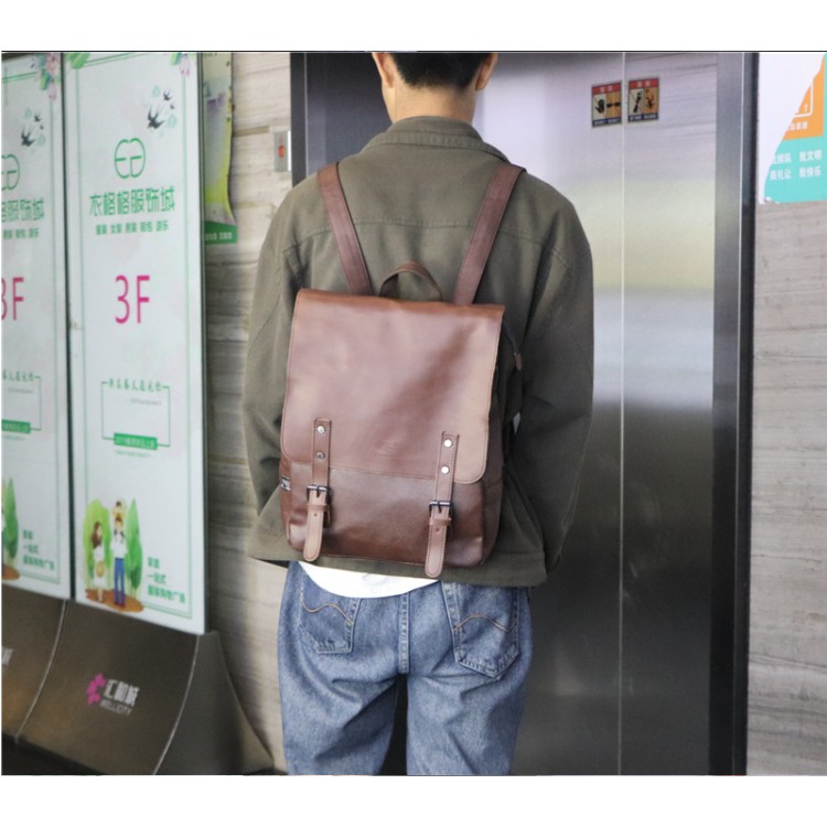 Balo da Threbox chính hãng balo nam nữ đi học BL 10