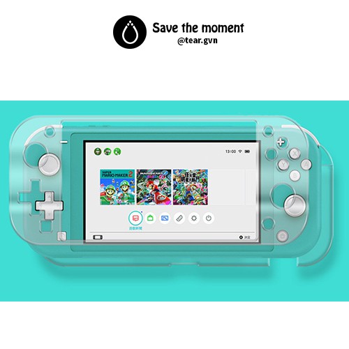 Ốp bảo vệ trong suốt cứng (iplay) cho Nintendo Switch Lite