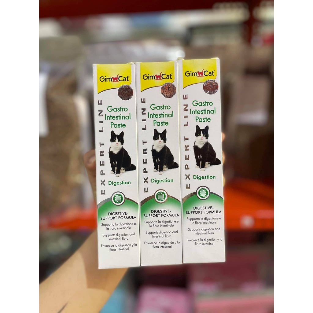 Gel Dinh Dưỡng Hỗ Trợ Hệ Tiêu Hoá Cho Mèo GimCat Gastro Intestinal Paste 50gr xuất xứ Đức