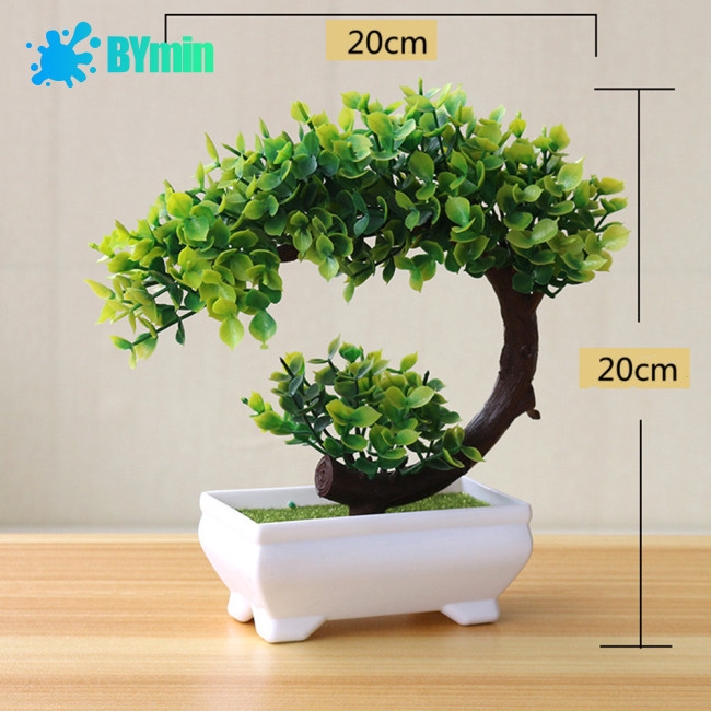 Cây Bonsai Nhân Tạo Trang Trí Bàn Làm Việc