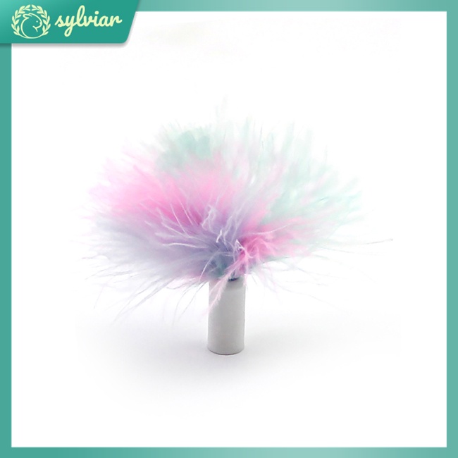 Bộ 3 Cây Lông Vũ Nhiều Màu Sắc Đồ Chơi Tương Tác Cho Mèo