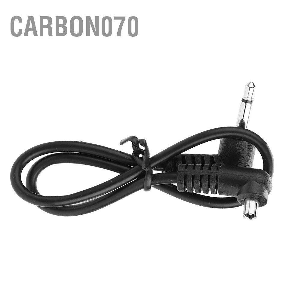 Carbon070 Giắc cắm 3 5 mm Flash Dây cáp đồng bộ hóa có khóa vít với PC đực