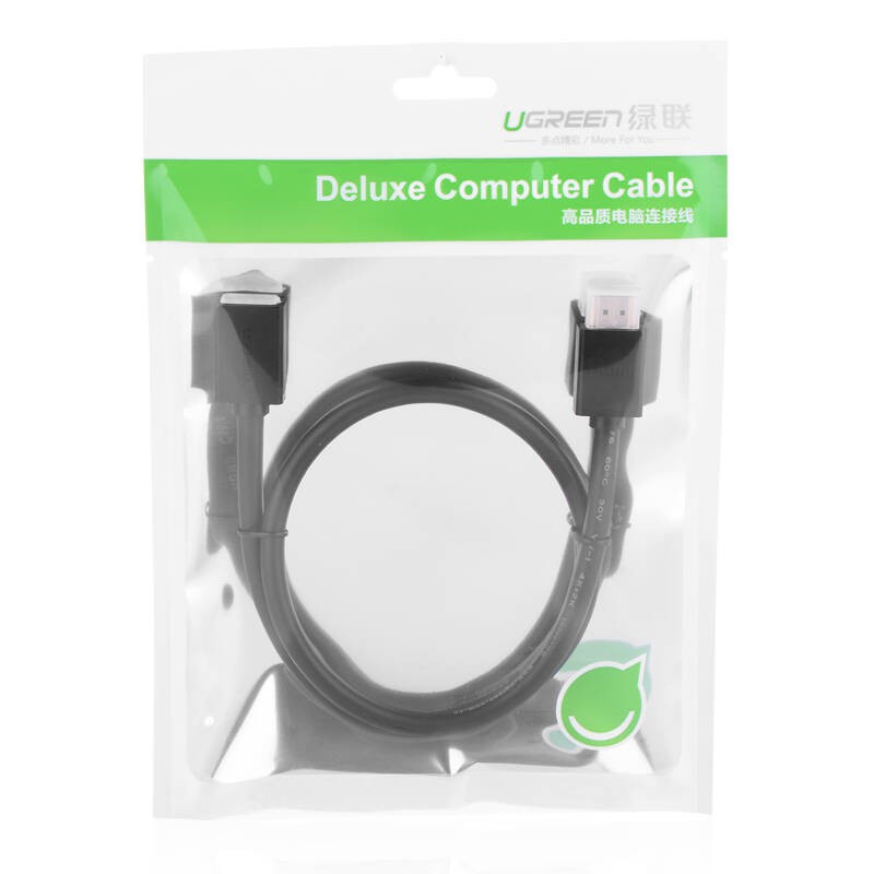 Dây nối dài HDMI 1.4 thuần đồng 19+1 Dài 1M UGREEN HD107 10141 - Hàng chính hãng
