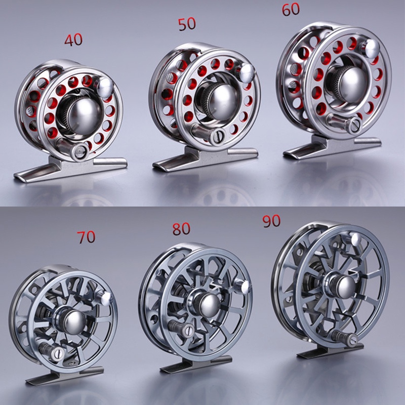 Siêu nhẹ máy câu cá cuộn câu cá bay hợp kim nhôm Fly Fishing Reel