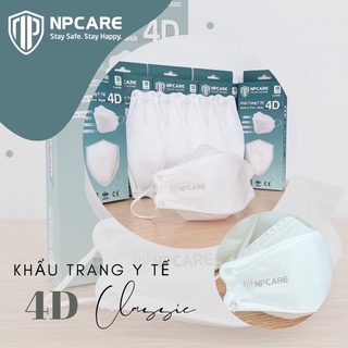Khẩu Trang Y Tế 4D NPCARE ( Hộp 10 Cái )