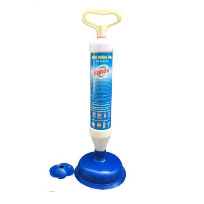 Bơm thụt thông cống , thông tắc hầm cầu đa năng Hando