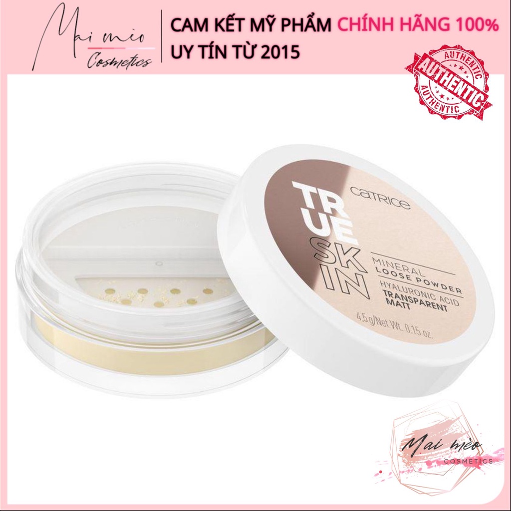 PHẤN PHỦ BỘT CATRICE TRUE SKIN MỎNG MỊN