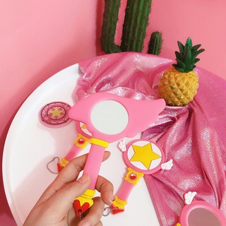 Gương cầm tay Cardcaptor Sakura gương thiên thần món quà độc đáo dễ thương