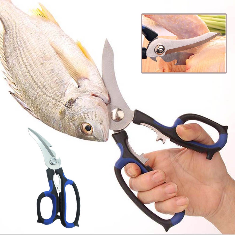 Kéo Cắt Thịt / Hải Sản / Hải Sản / Hải Sản Đa Năng Nhiều Màu Sắc Không Gỉ