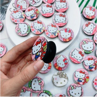 [SALE 6K] Giá Đỡ Popsocket Tròn Hình Doremon và Kitty