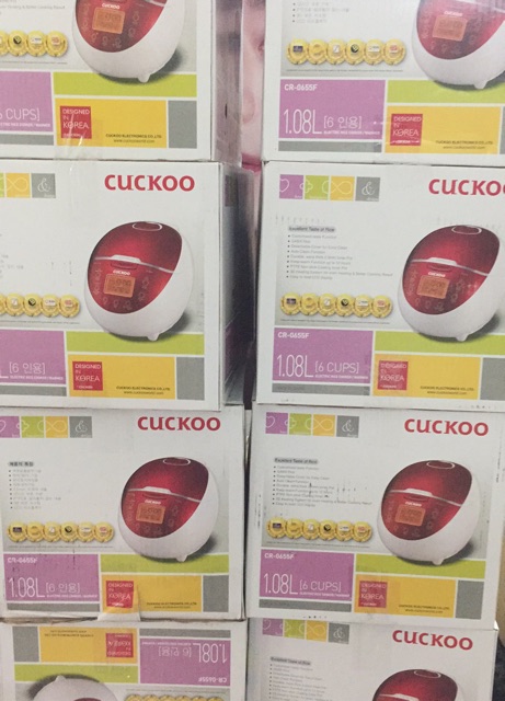 Nồi cơm điện tử Cuckoo CR 0655F 1,08L