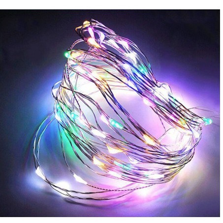 Dây đèn Led fairylight ,dây đèn đom đóm 3 mét dùng pin 30 bóng