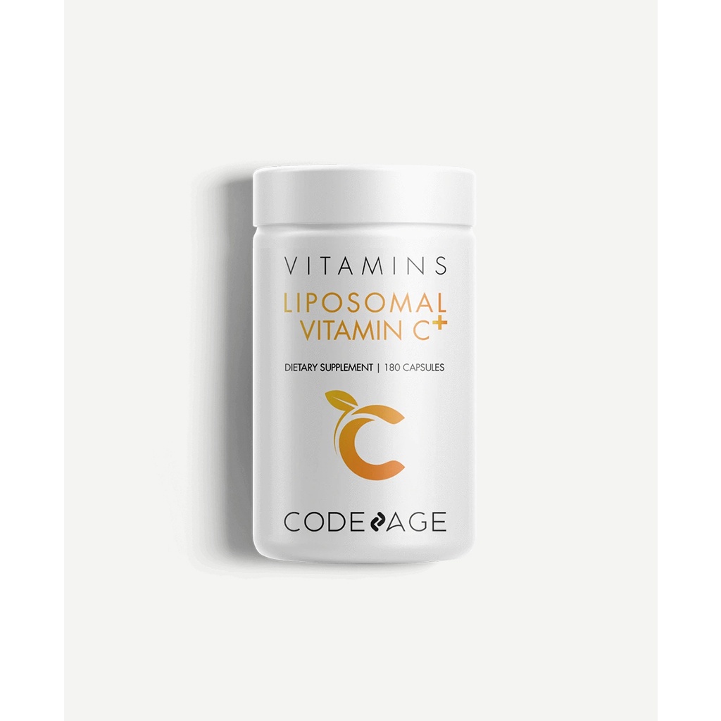 Viên uống CodeAge Liposomal Vitamin C tăng cường miễn dịch 180 viên - Hẻm Cosmetic