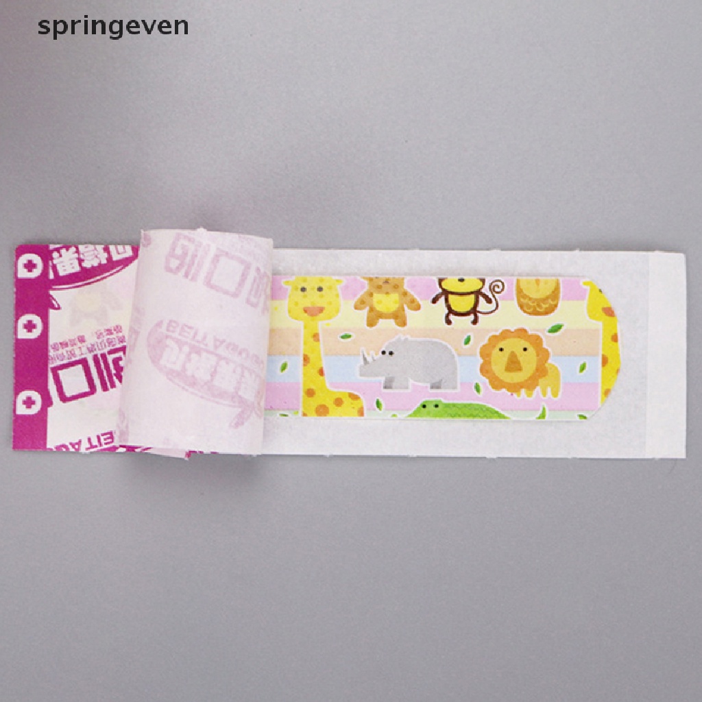 Bộ 120 Miếng Dán Khẩn Cấp Chống Thấm Nước Thoáng Khí Họa Tiết Hoạt Hình Dễ Thương