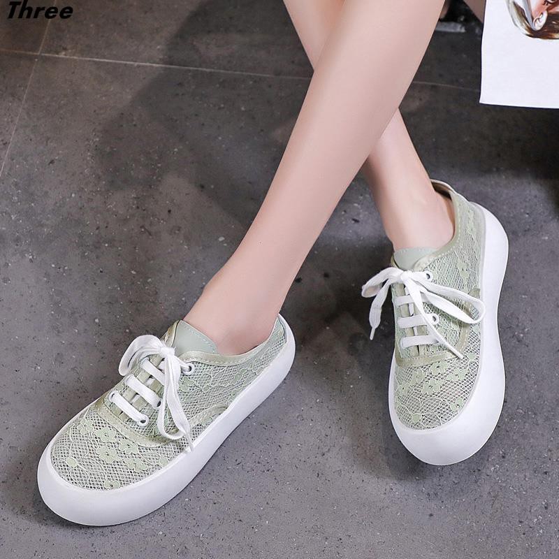 Giày Thể Thao Nữ Thoáng Hơi Thời Trang Phong Cách Hàn Quốc | BigBuy360 - bigbuy360.vn