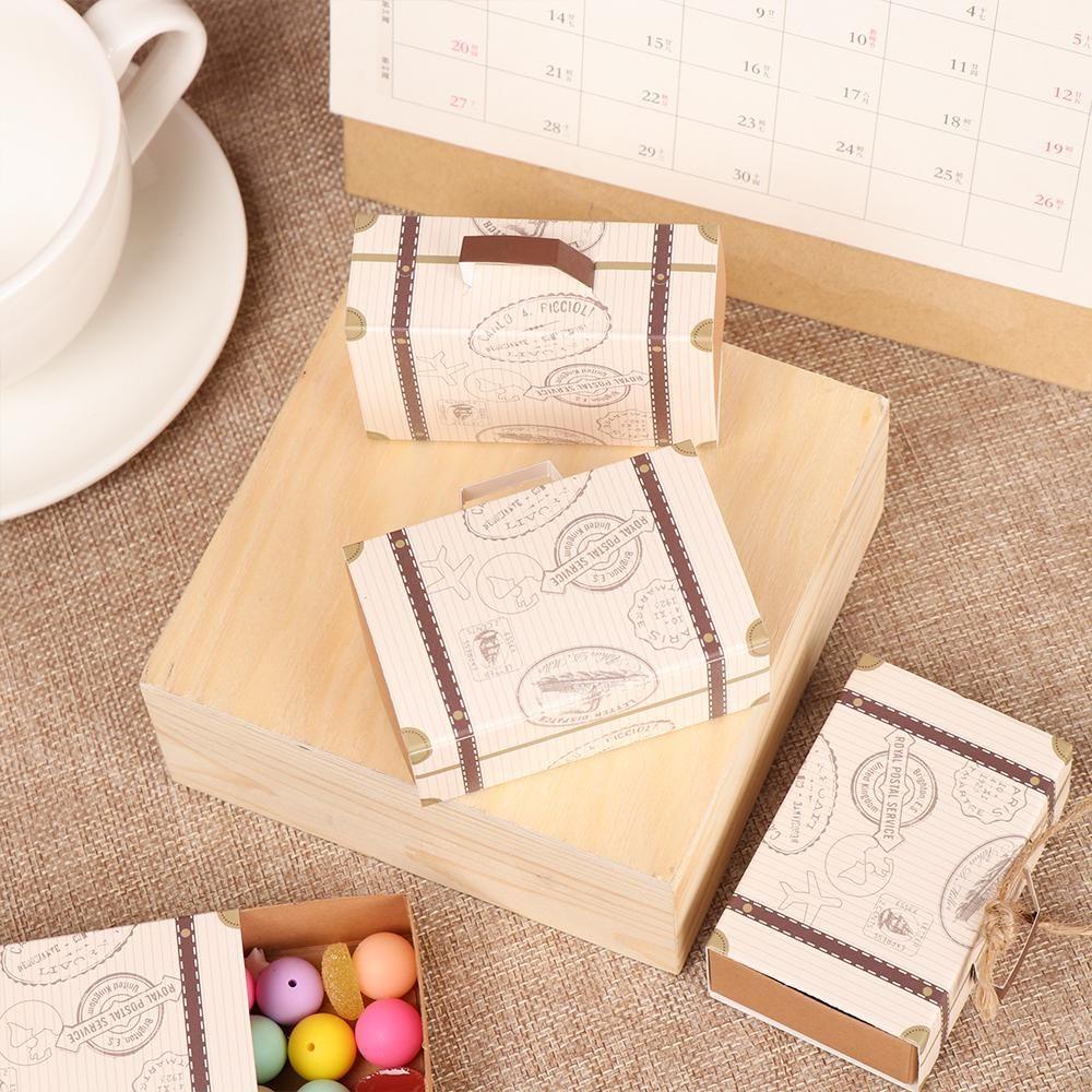 Set 10 / 20 Hộp Đựng Kẹo Mini Phong Cách Cổ Điển Độc Đáo