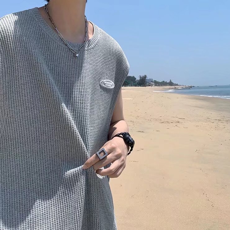 Áo Thun Thể Thao Sát Nách Form Rộng Thời Trang Mùa Hè Cho Nam