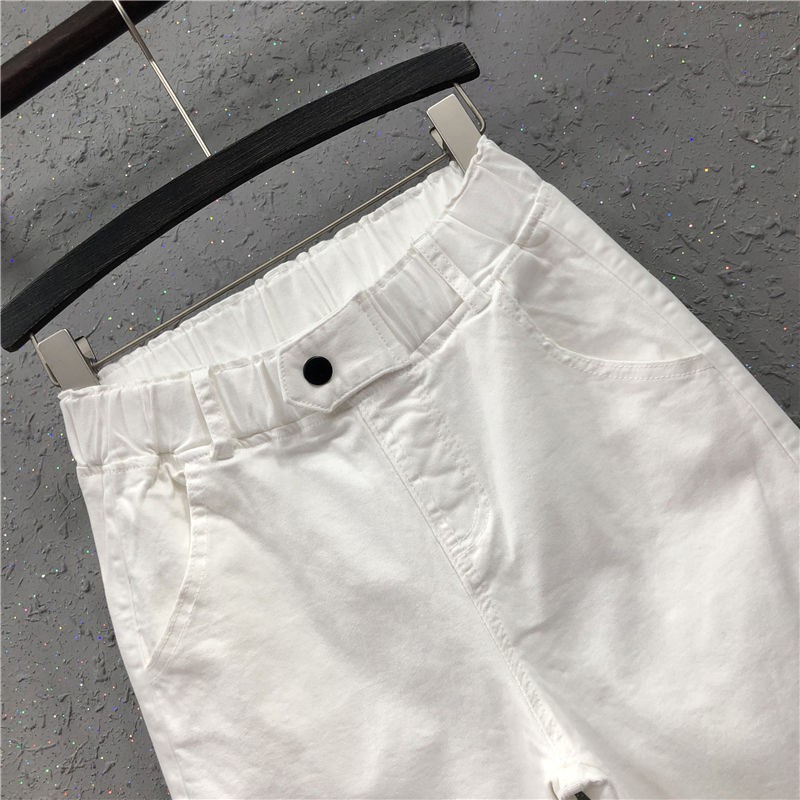 Quần Jeans Lửng Lưng Cao Co Dãn Thời Trang Cho Nữ | BigBuy360 - bigbuy360.vn