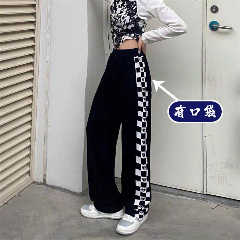 Quần ống rộng Phong Cách Hàn Quốc Mới Cho Nữ