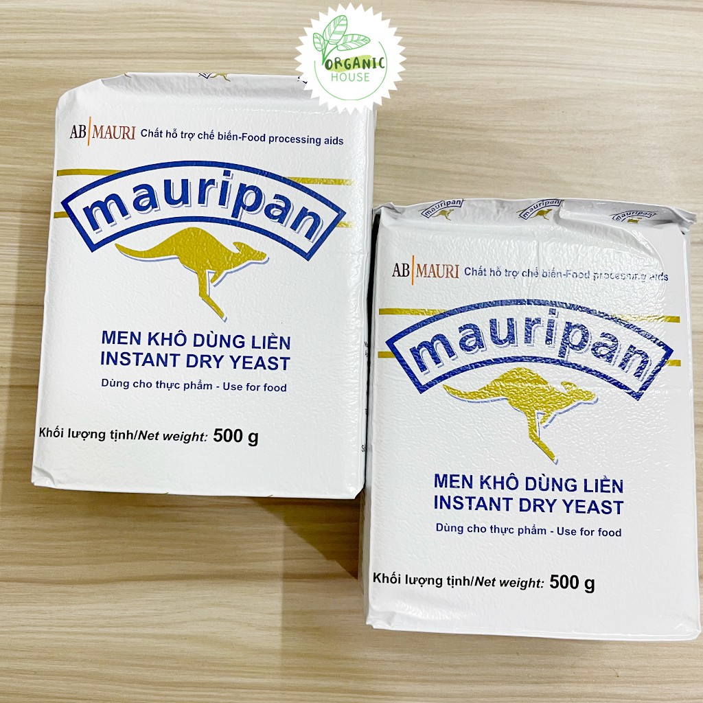 Men khô/men nở làm bánh mì lạt/ngọt Mauripan - Instant Yeast