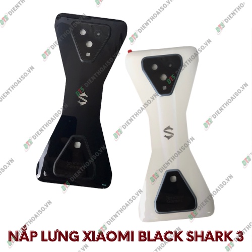 Nắp lưng xiaomi black shark 3 trắng , đen