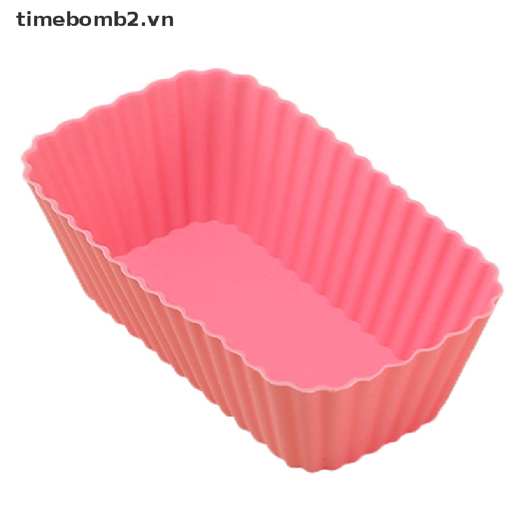 1 / 4 Khuôn Silicone Làm Bánh Tái Sử Dụng Tiện Lợi