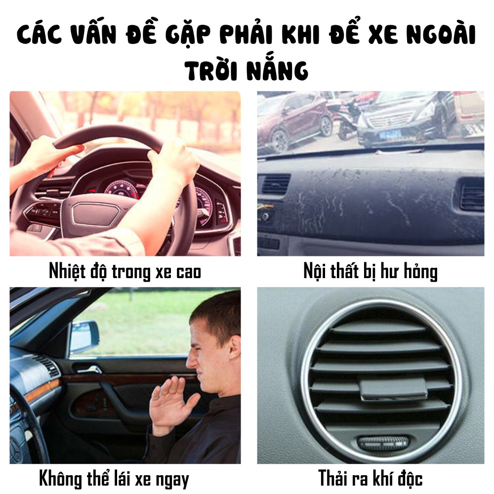 Dù Che Nắng , Dù Che Nắng Ô Tô Chống Tia UV TIME HOME.