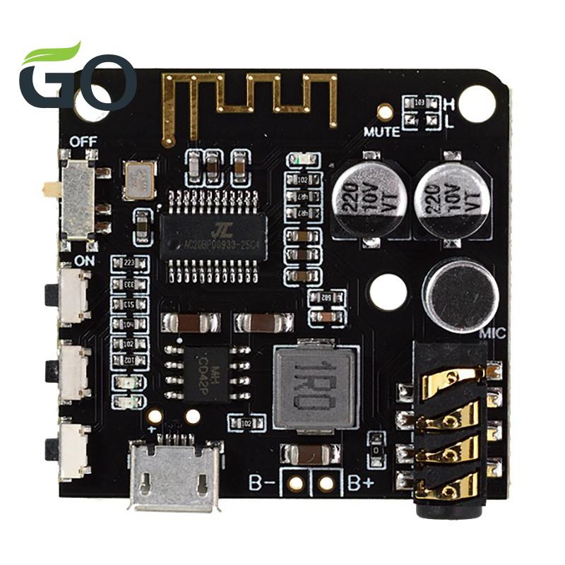 Bảng mạch giải mã âm thanh MP3 BT5.0 màu đen#G0