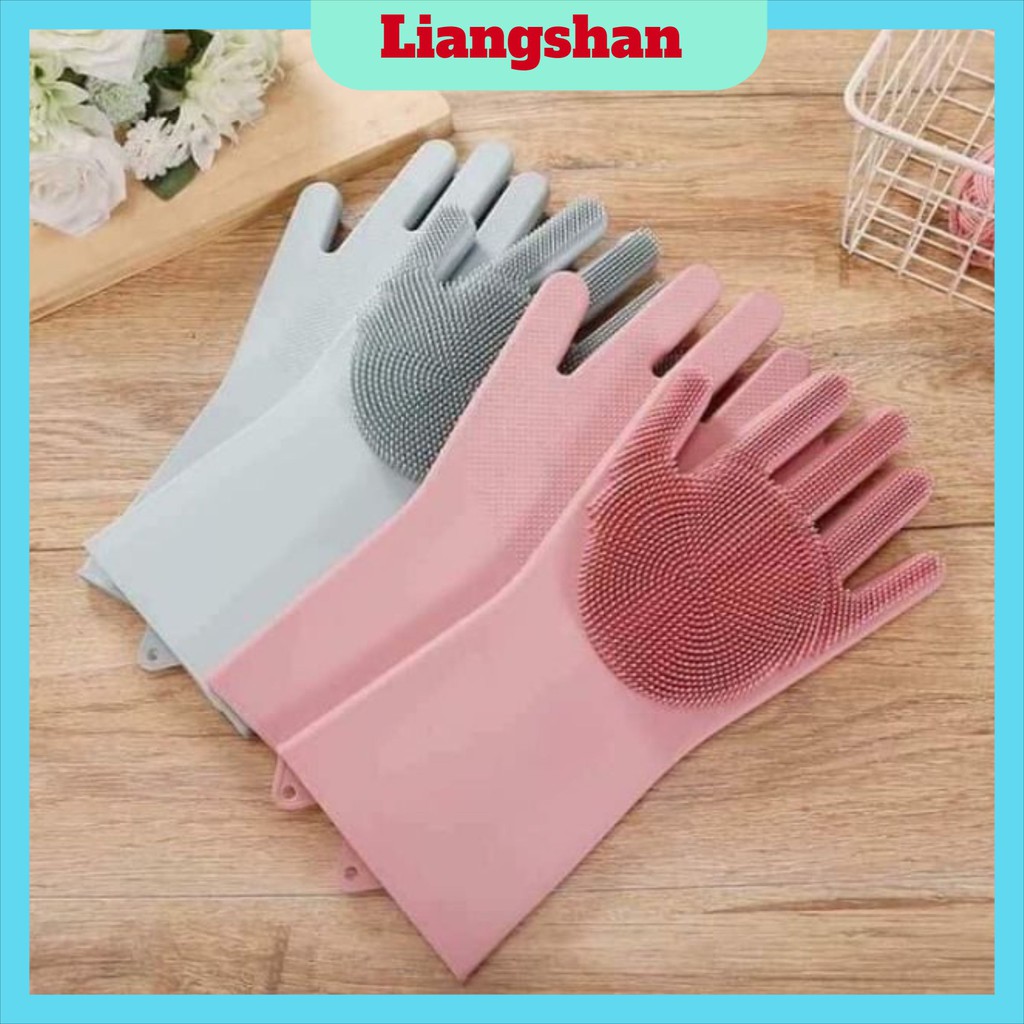 Găng tay cao suFREESHIPGăng tay đa năng bằng silicon có gai ( tuyển sỉ )